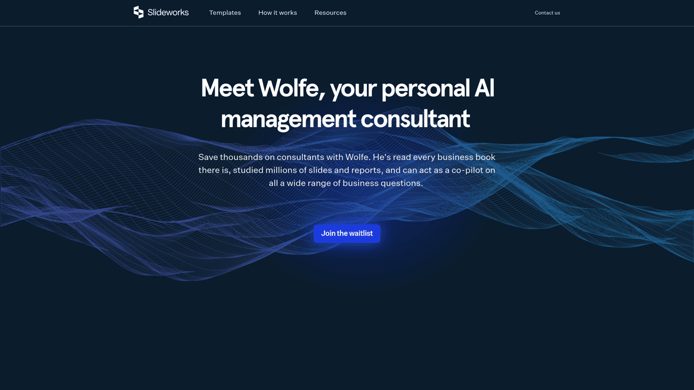 Wolfe By Slideworks screenshot