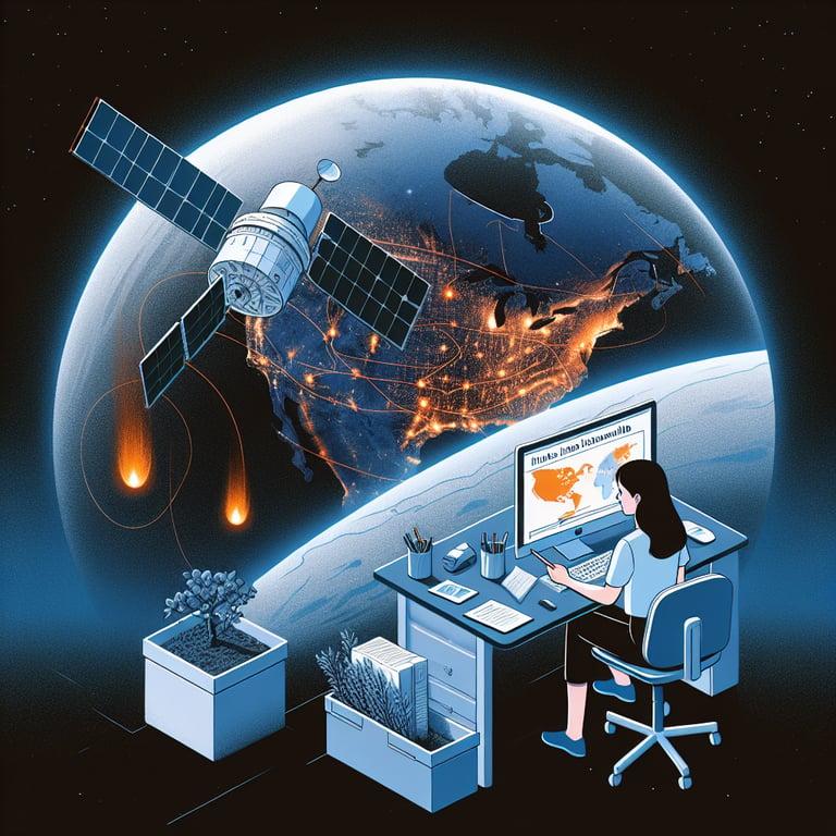 Banner for From Satellites to Policy: Margaret Saunders' NASA Internship Tackles Wildfires