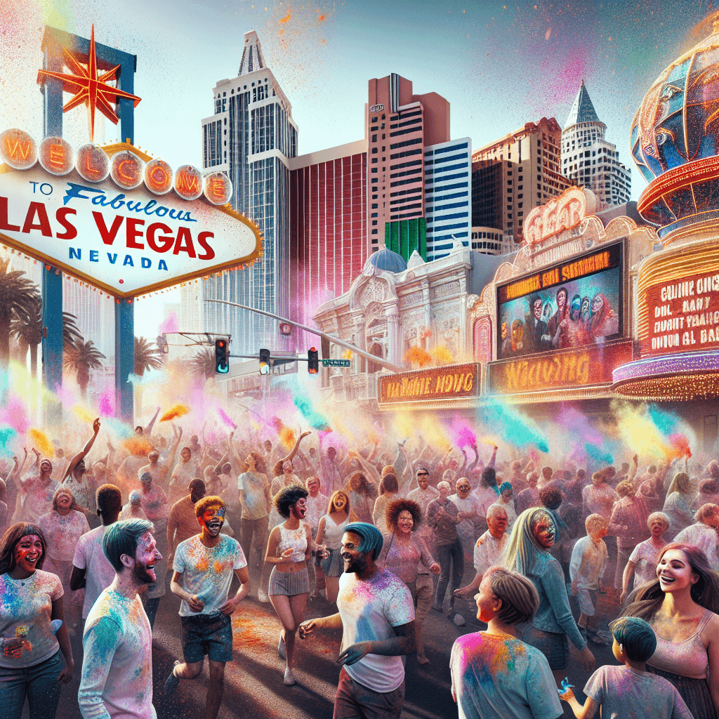 Banner for Las Vegas Lights Up with Holi Festival: A Vibrant Fusion of Culture and Community