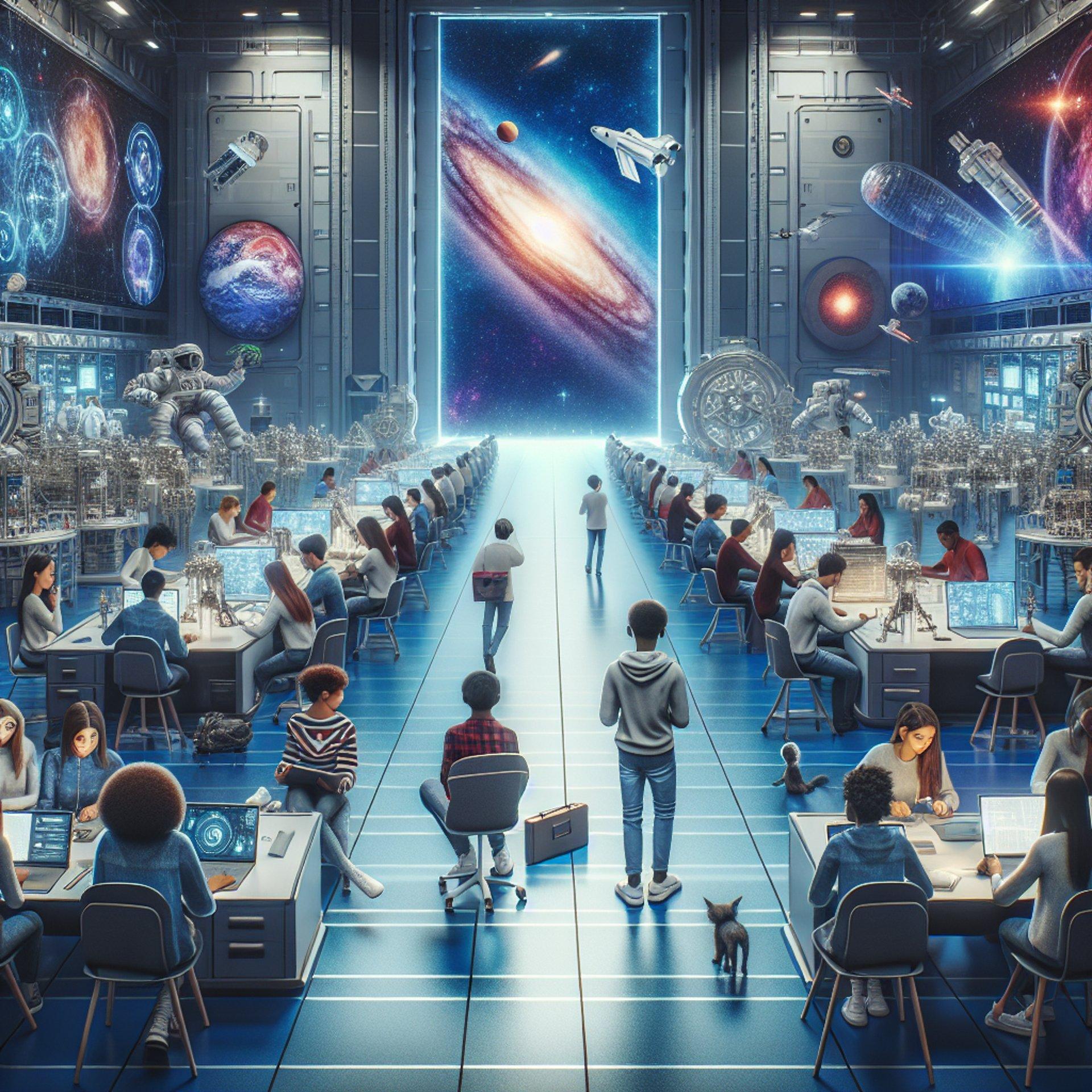 Banner for NASA Opens Doors for 2025 Interns: STEM and Beyond!