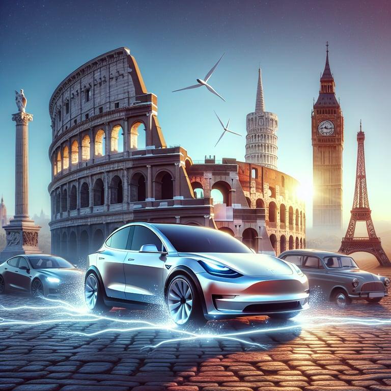 Banner for Tesla Electrifies Europe with the Launch of the New Model Y Performance