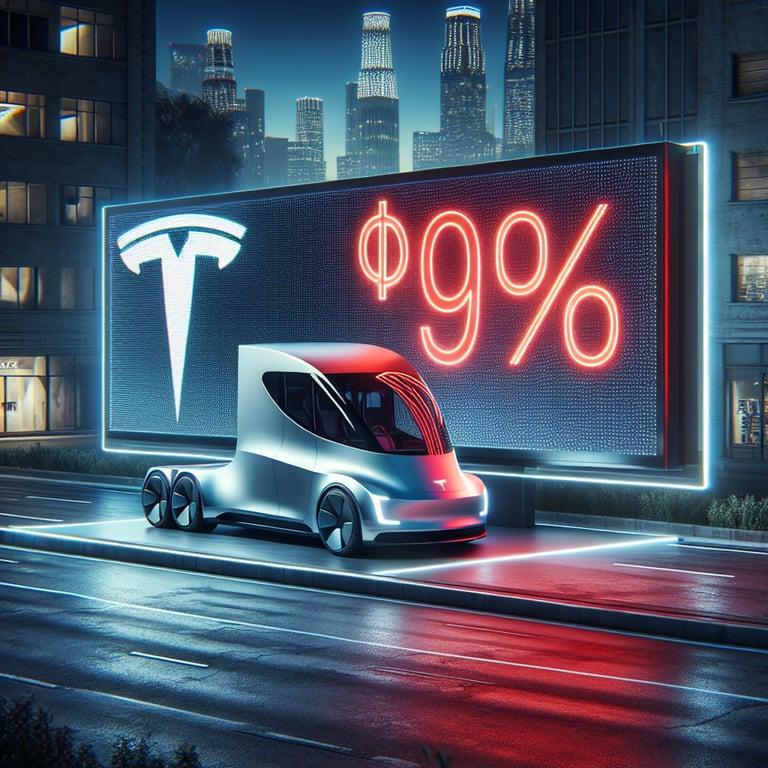 Banner for Tesla's Cybertruck Discounts Signal Unprecedented Demand Slump
