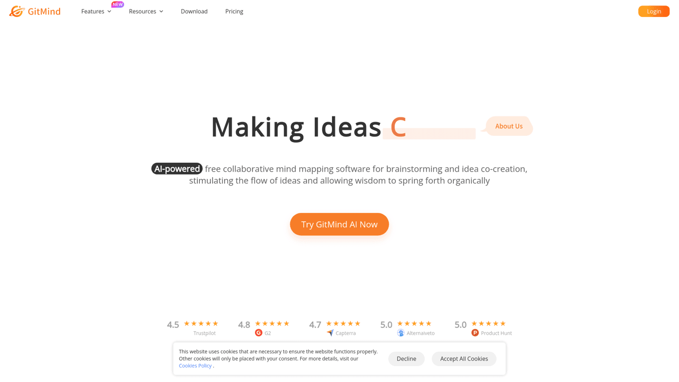 GitMind screenshot