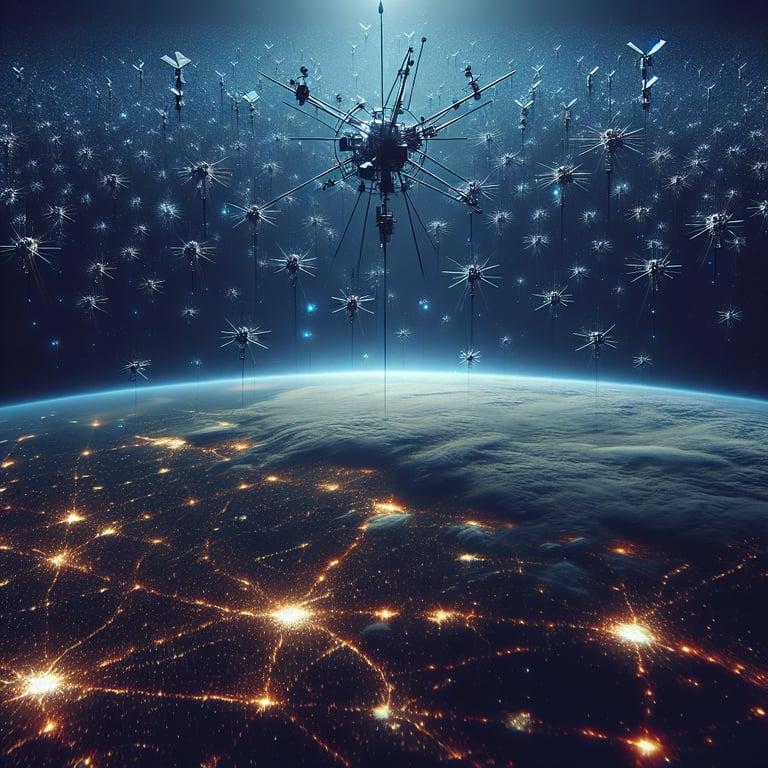 Banner for Elon Musk's Starlink: Dominating Space with 10,000 Satellites!