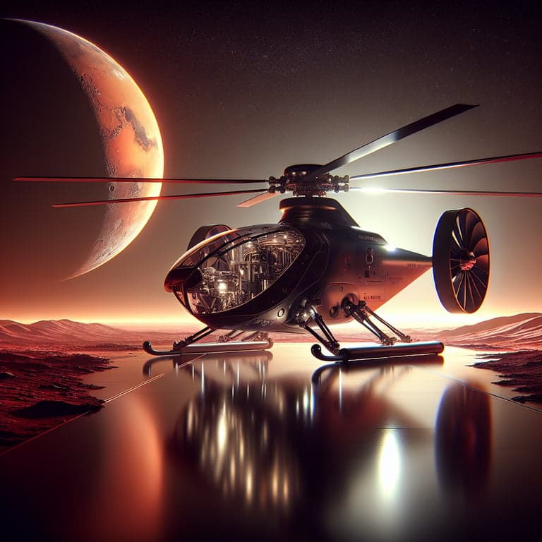 NASA's New 'Mars Chopper' Gears Up for Groundbreaking 'Nighthawk' Mission to Mars