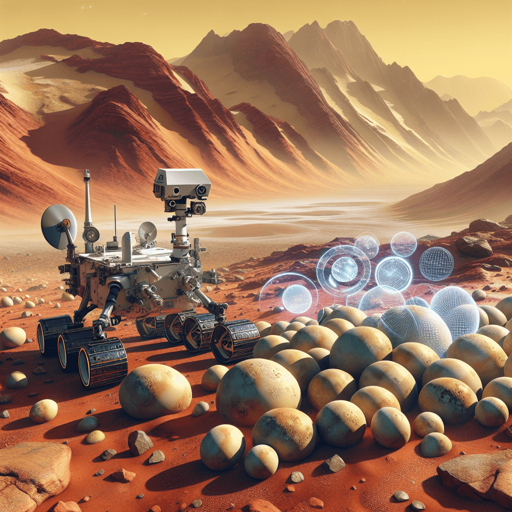Banner for Curiosity Rover Discovers 'Dinosaur Egg' Rocks on Mars, Unveiling Ancient Water Mysteries