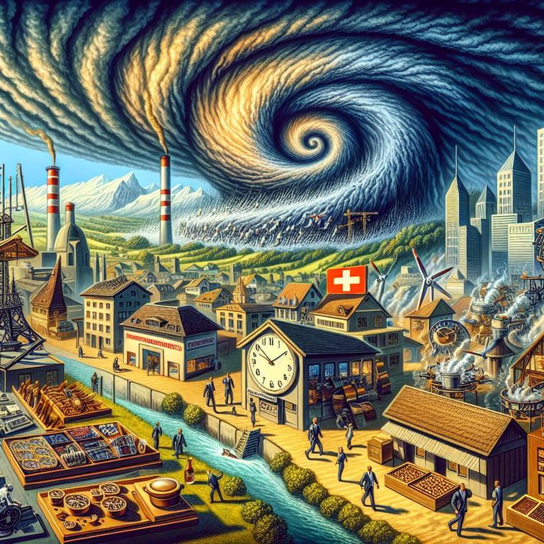 Banner for Swiss Manufacturers Brace for Impact: U.S. Tariffs Fuel Economic Turmoil