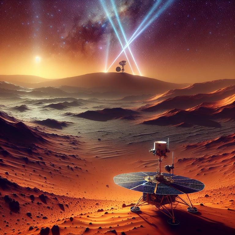 Banner for NASA's InSight Lander Rediscovered by Mars Reconnaissance Orbiter