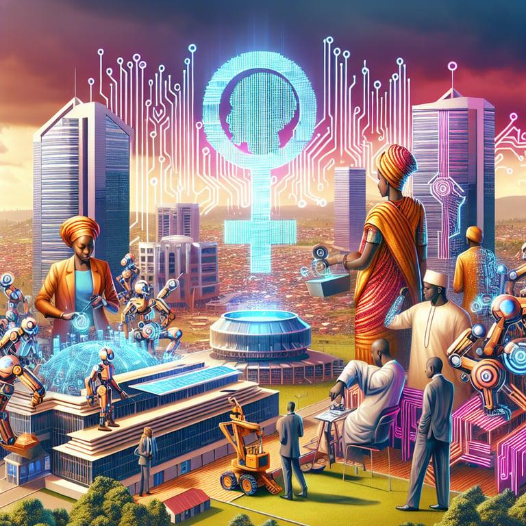 Banner for Global AI Summit in Kigali Highlights Automation's Gender Gap in African Jobs