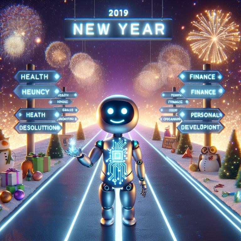 Banner for AI-Powered New Year's Resolutions: Your Virtual Coach to Success