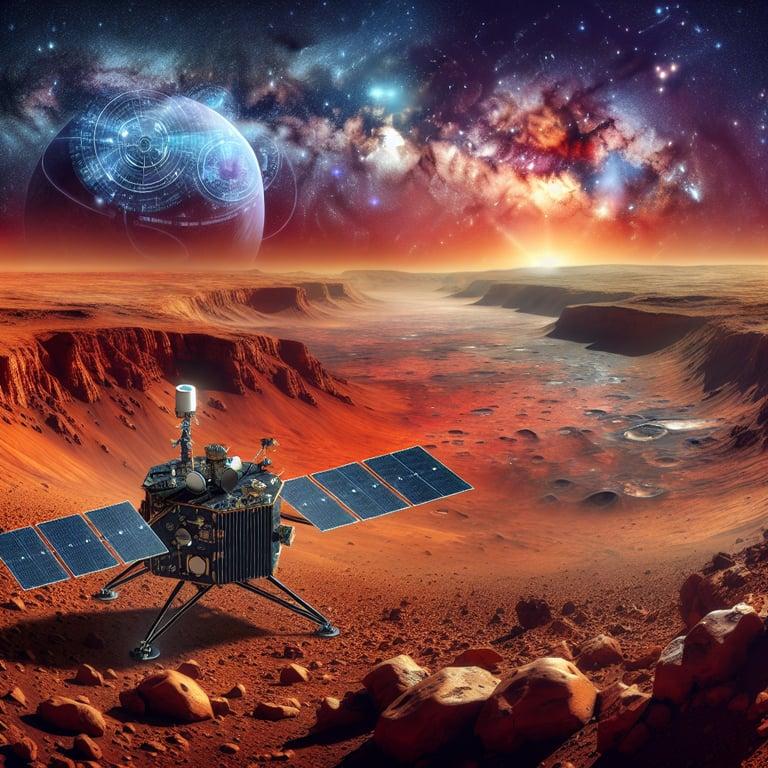 Banner for NASA's Mars Orbiter Learns New Tricks: Red Planet Water Quest Continues!
