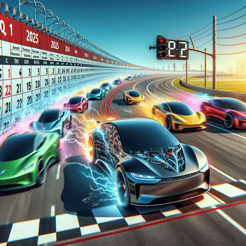 Tesla Stumbles in California as Rivals Race Ahead in Q1 2025