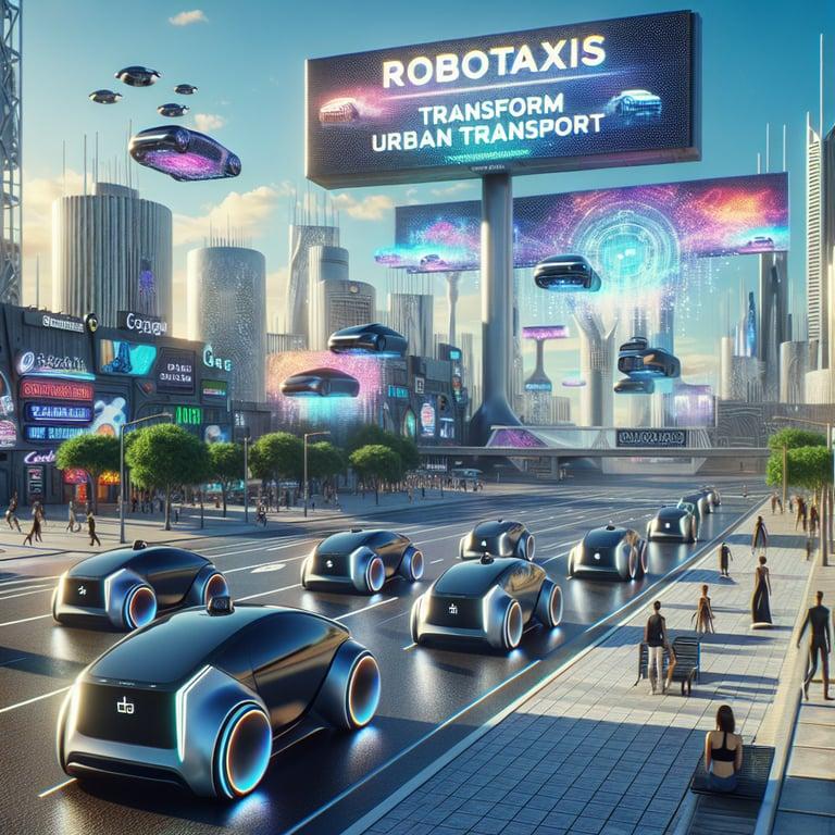 Banner for Musk Talks Up Robotaxis as Tesla's Fundamentals Shift