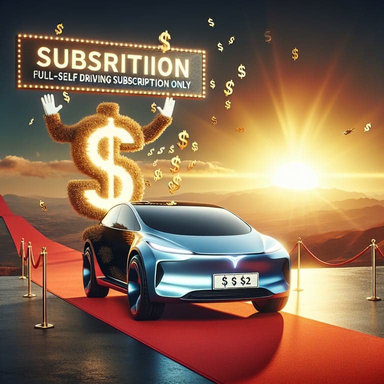Banner for Tesla Goes Subscription-Only for Full-Self Driving: Goodbye $8K Upfront Cost!