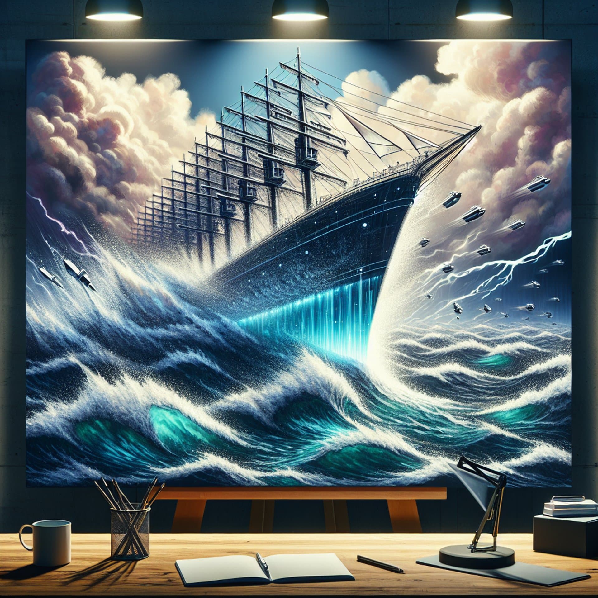 Banner for Navigating the High Seas: Talent Exodus at Elon Musk's xAI