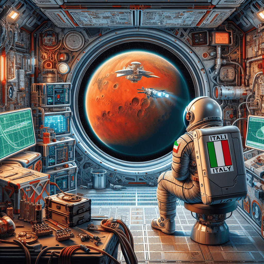 Italy Secures Front-Row Seat on SpaceX's First Commercial Mission to Mars!