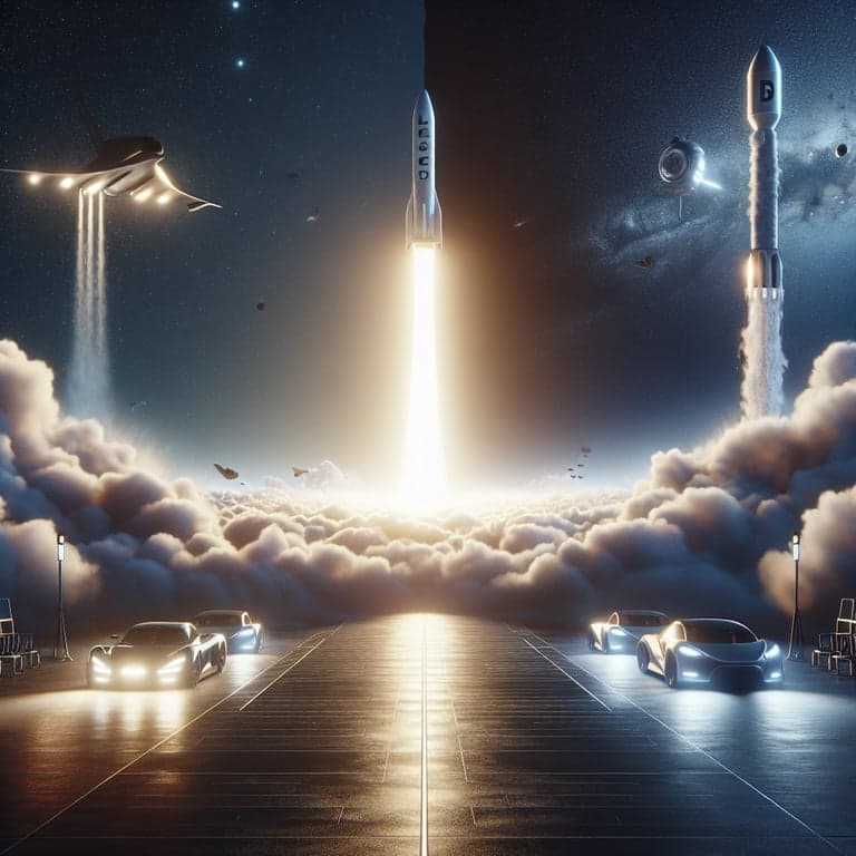 Honda's Rocket Rises as SpaceX Faces Setback: The New Space Race
