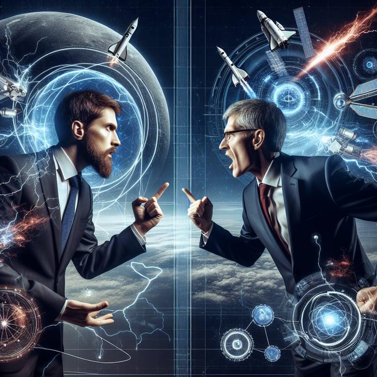 Banner for Elon Musk and Sean Duffy's Feud: Sparks Fly Over NASA's Future!