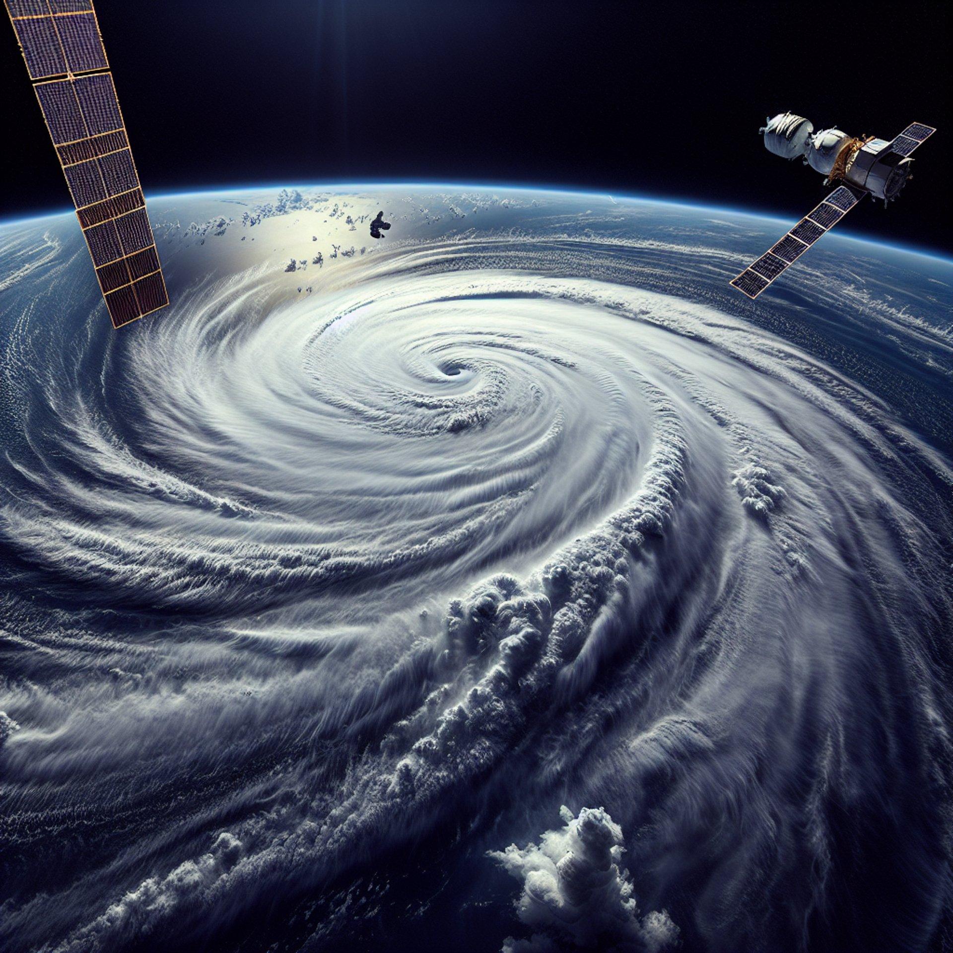 Banner for Hurricane Erin's Stratospheric Spin: A Space Spectacle Captured by NASA and the ISS