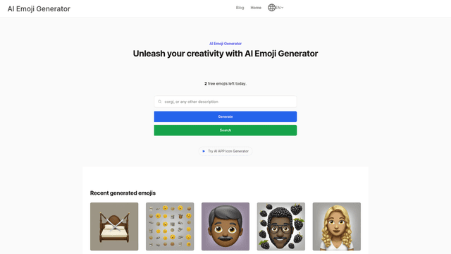 Thumbnail image for AI Emoji Generator