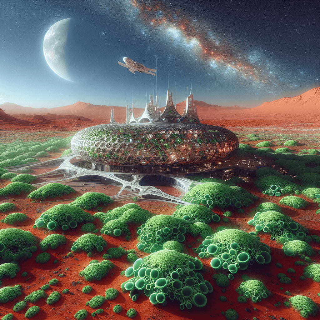 NASA's Innovative Synthetic Lichen: The Key to Building on Mars!