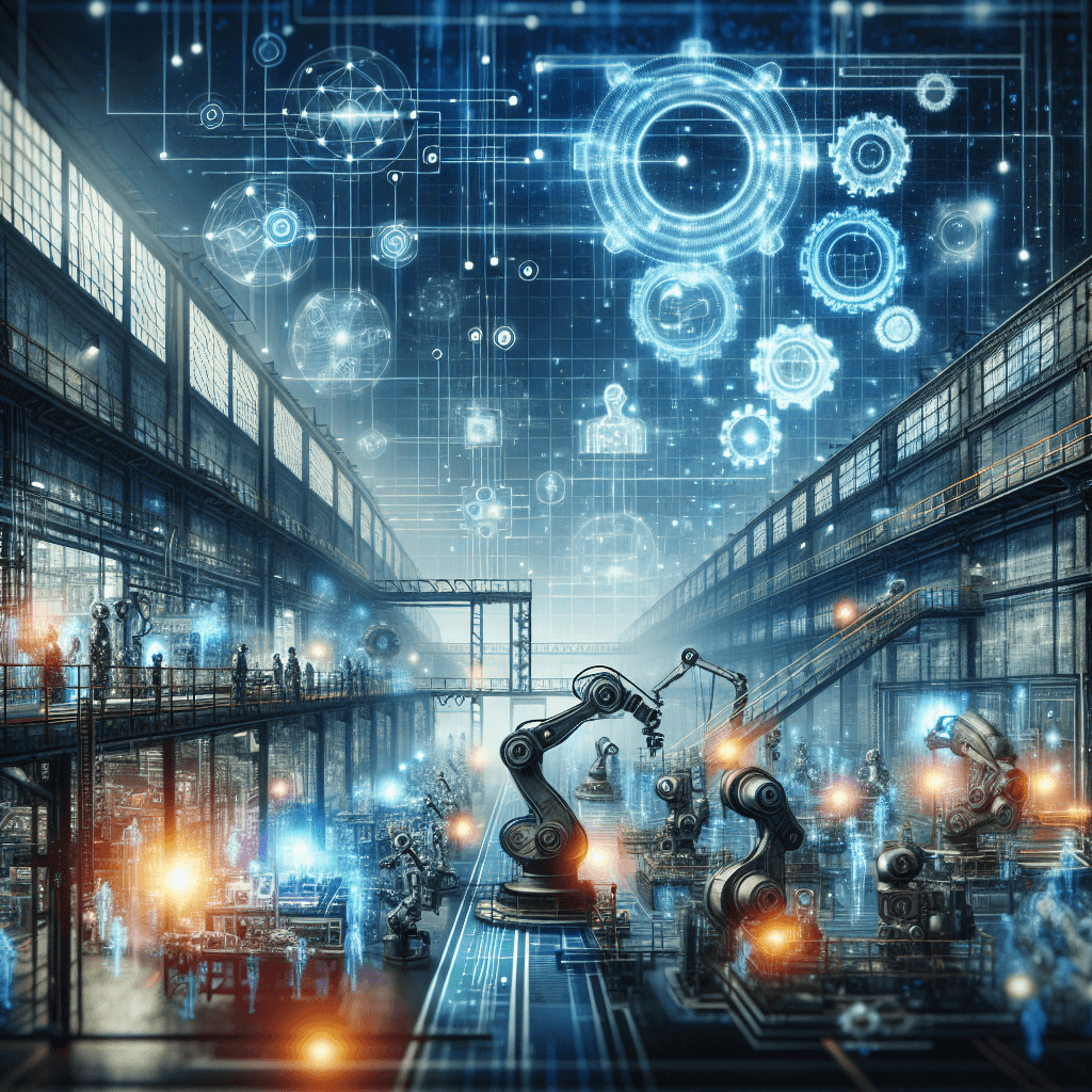 Banner for The Futuristic Fusion: AI Meets Manufacturing in an Industrial Revolution