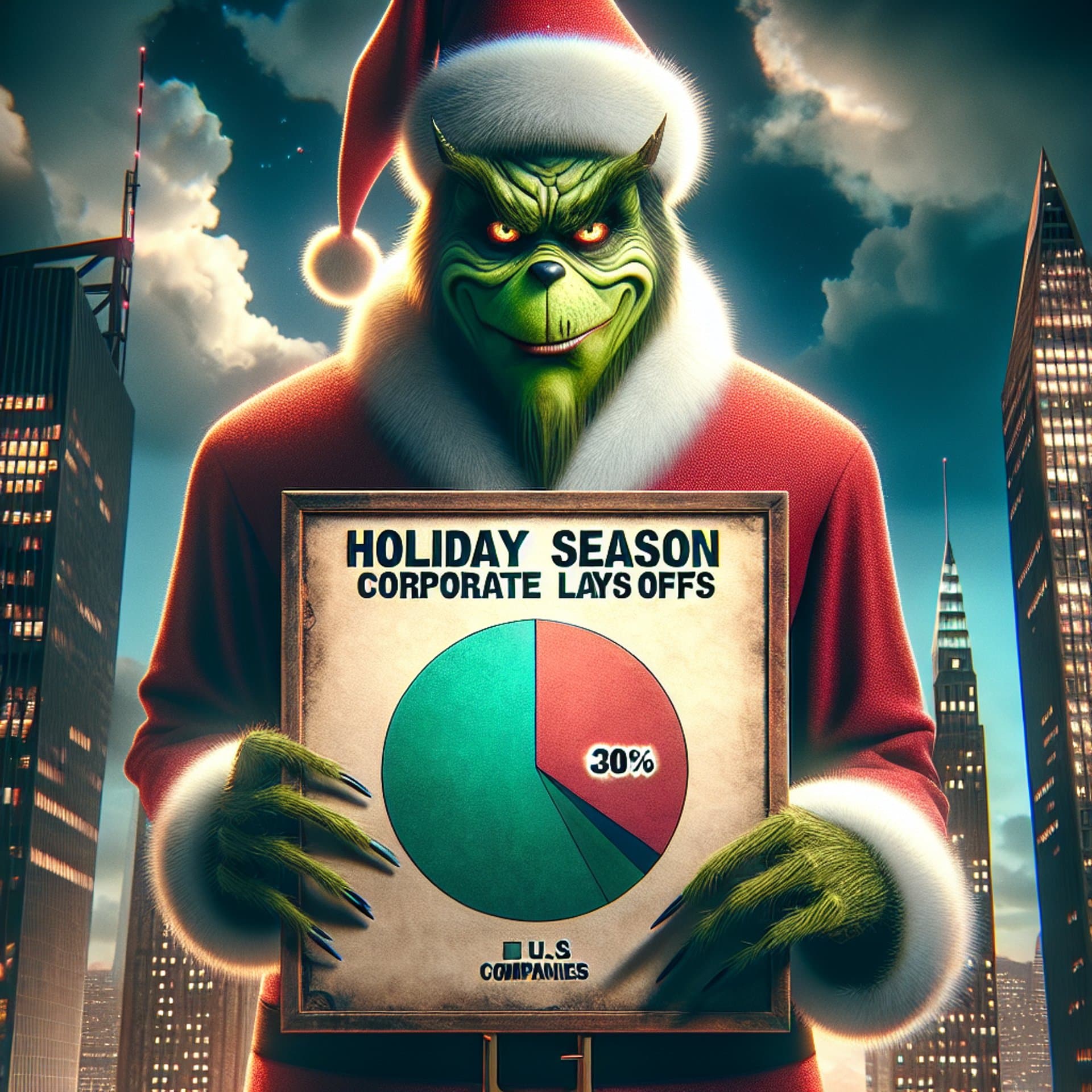 Banner for Holiday Season Grinch Alert: 30% of U.S. Companies Plotting Layoffs
