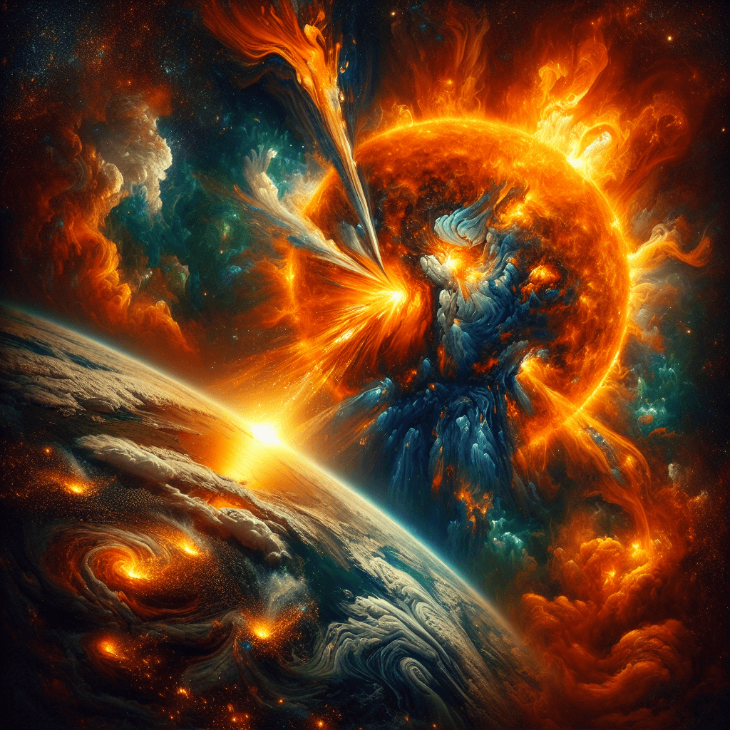 Sun's Fiery Show: Recent Solar Flares Cause Global Stir!