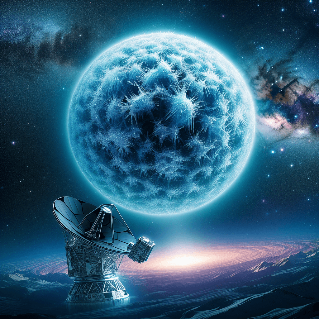 Banner for Webb Uncovers a Frigid Frontier: Direct Observation of an Icy Exoplanet