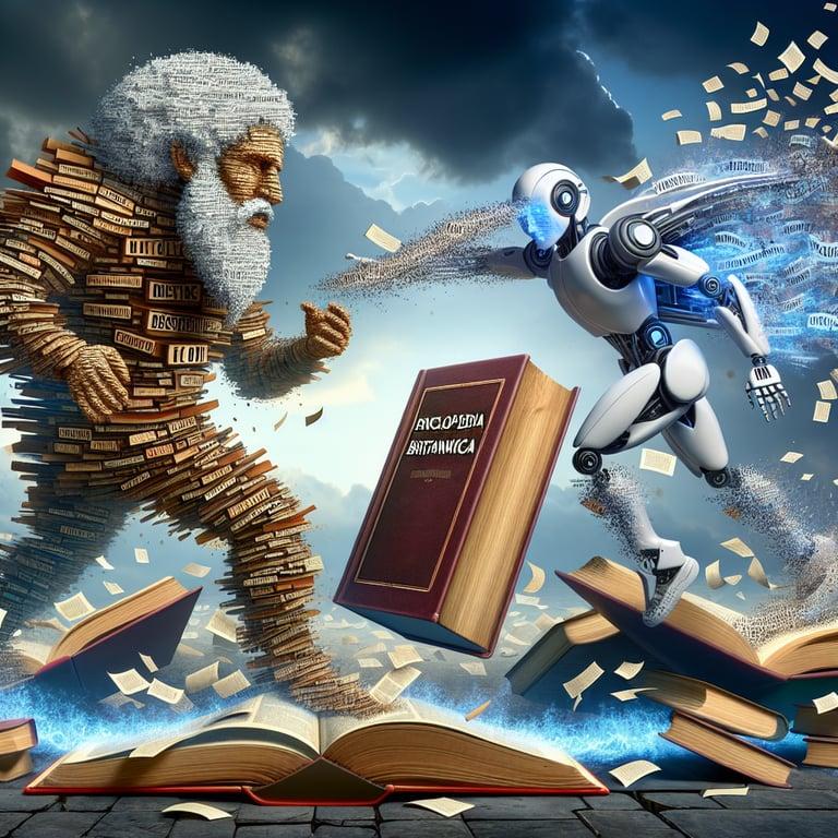 Banner for Encyclopaedia Britannica and Merriam-Webster Lock Horns with AI Startup Perplexity over Alleged Content Piracy