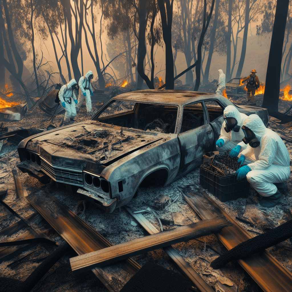 LA Wildfire Cleanup Faces Fiery Challenges with Burning Teslas