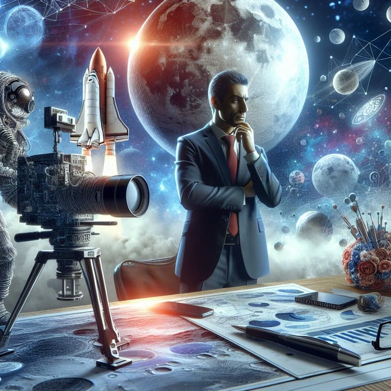 Banner for NASA's Bold New Moon Mission: Ready for Launch Within Trump's Term!