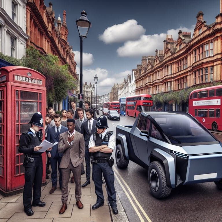 Tesla Cybertruck Seized in the UK: Safety and Legal Challenges