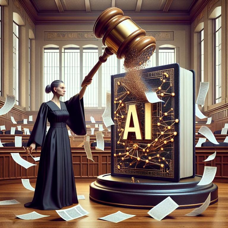 Banner for Judge Drops the Gavel on AI: Law Firms Sanctioned for Fake Citations