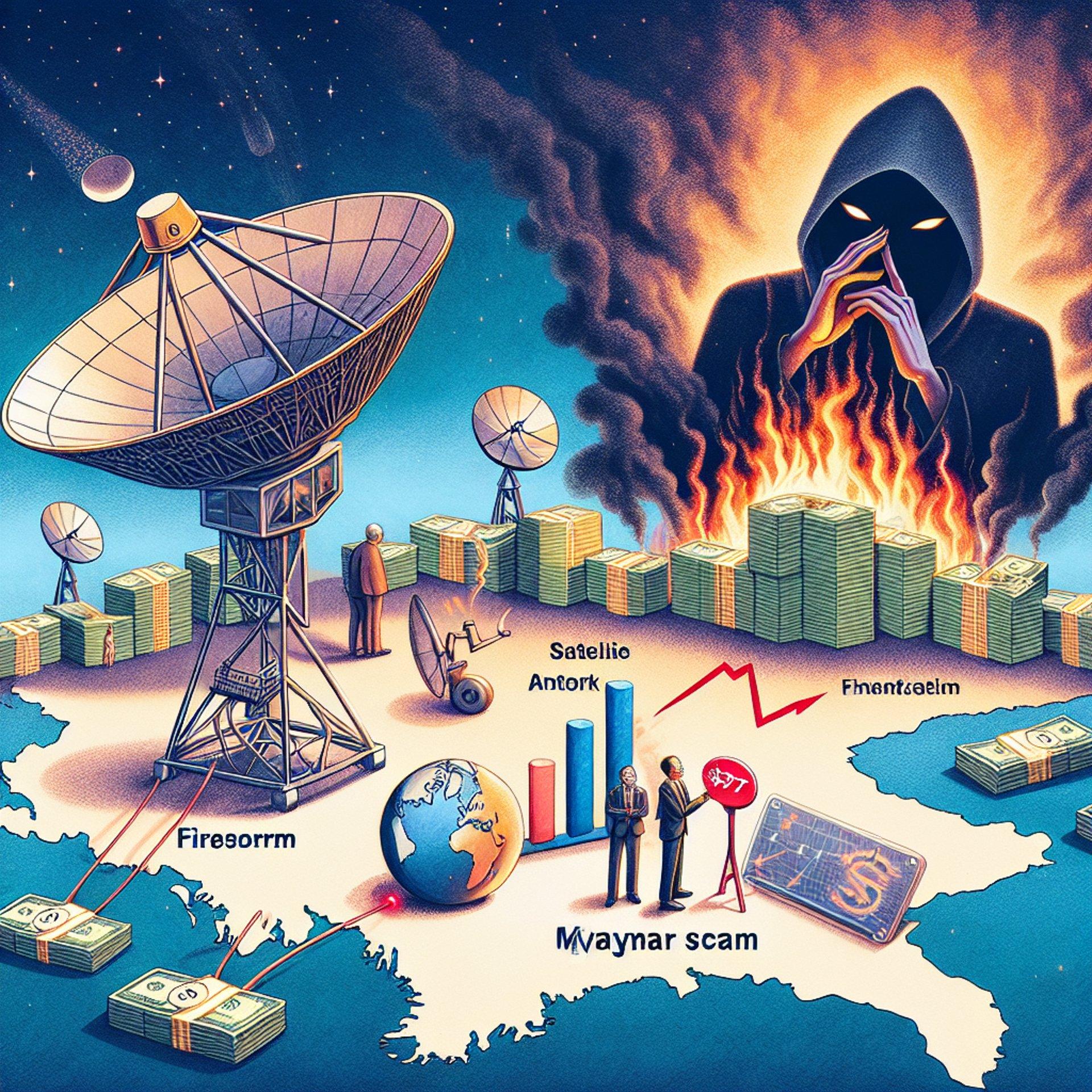 Banner for Starlink Under Fire: Allegations of Involvement in Myanmar's $37B Scam Industry