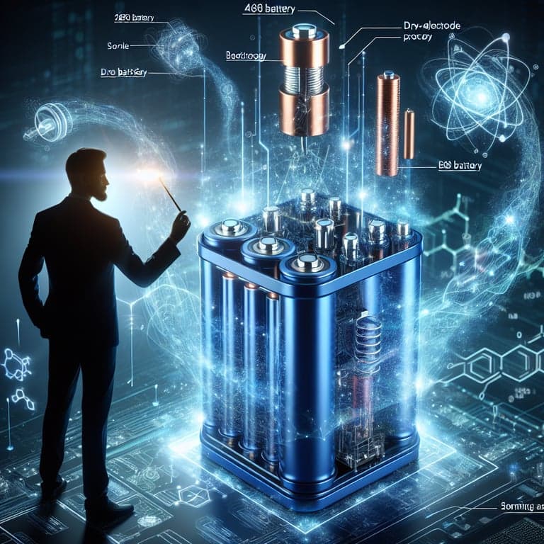 Banner for Tesla's 4680 Battery Breakthrough: Elon Musk Unveils Full Dry-Electrode Process