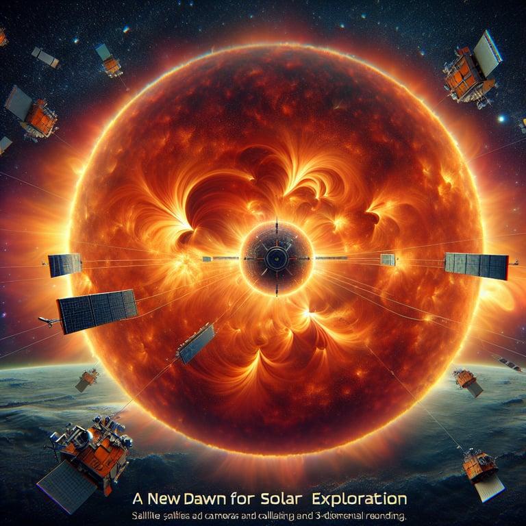 Banner for NASA's PUNCH Mission to Capture the Sun in 3D: A New Dawn for Solar Exploration!