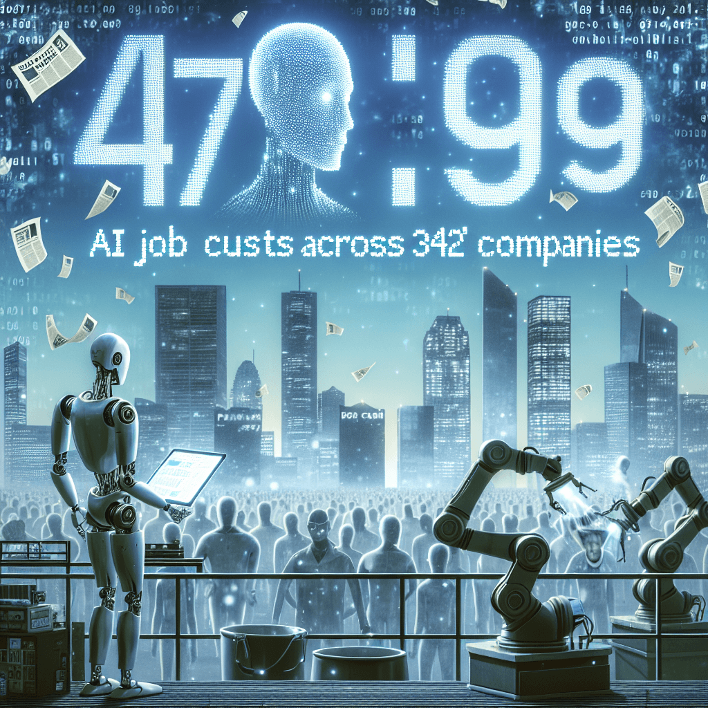 Banner for AI Revolution Forces 77,999 Job Cuts Across 342 Tech Companies in 2025!