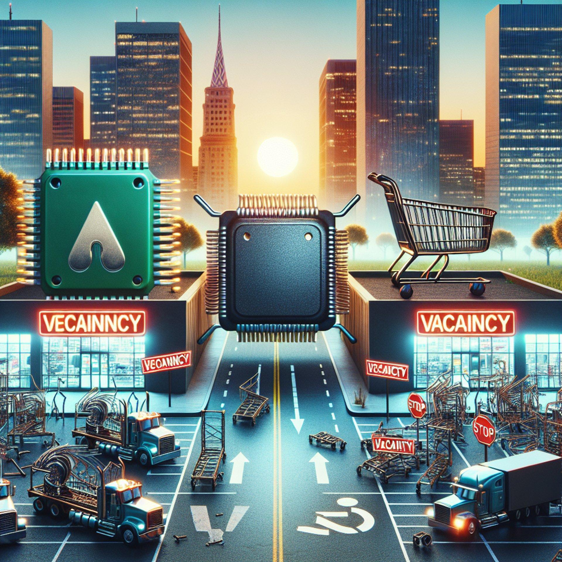 Banner for Tech Giants Intel and Walmart Lead Massive Job Cuts in the Bay Area