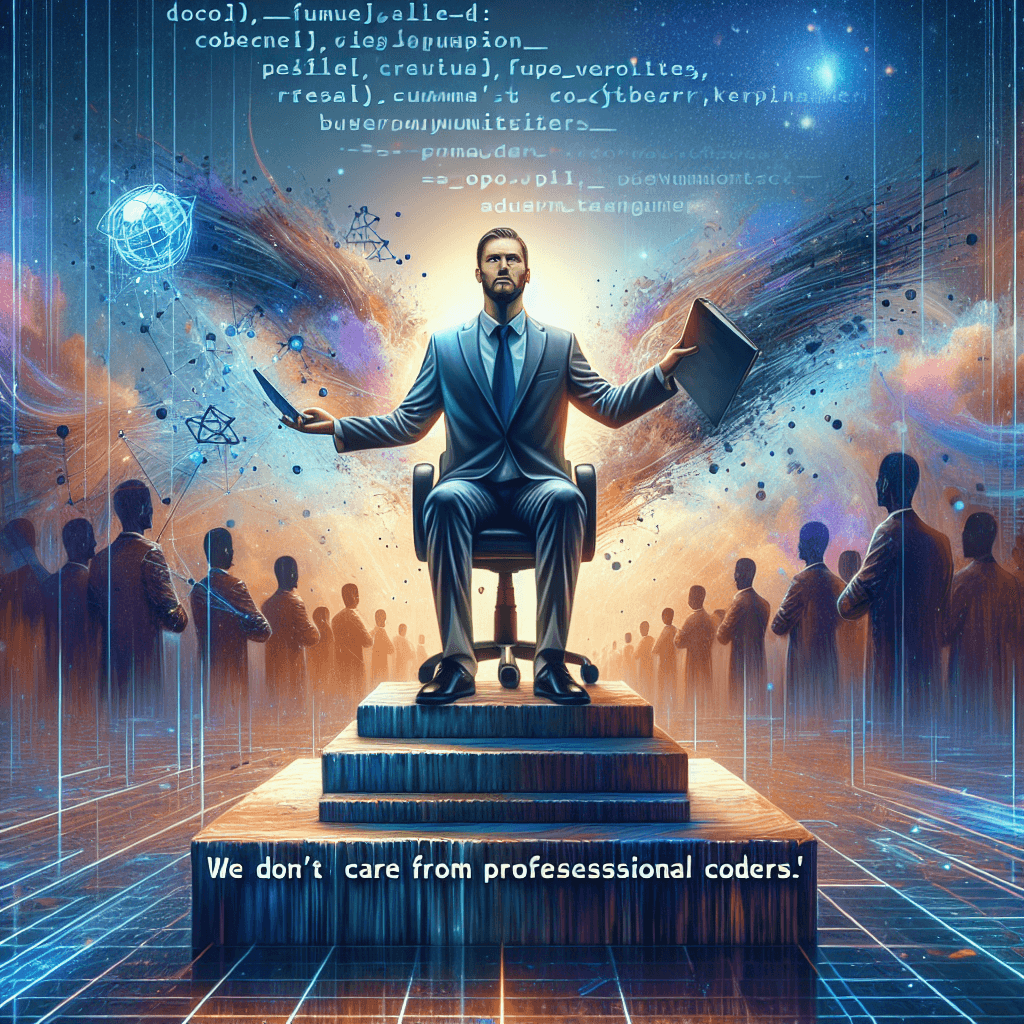 Banner for Replit CEO Shakes Up Coding World: "We Don't Care About Professional Coders Anymore"
