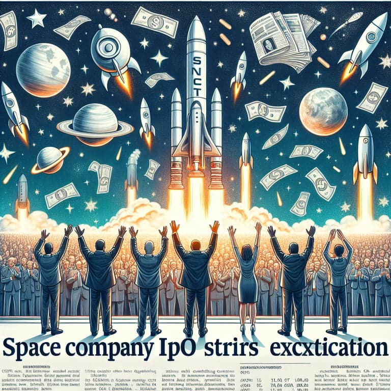 Banner for Elon Musk's SpaceX IPO Plans Stir Up Excitement and Speculation