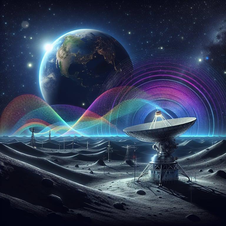 Banner for NASA Achieves Historic First Radio Telescope Observations on the Moon