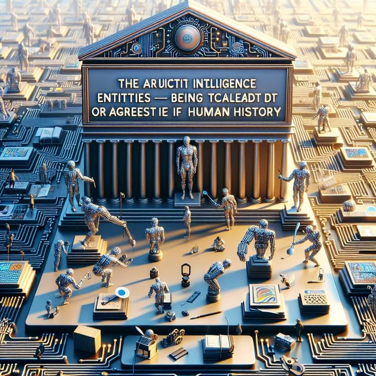 Banner for AI Giants Accused of Stealing Creative Works: 'The Greatest Heist in Human History'?