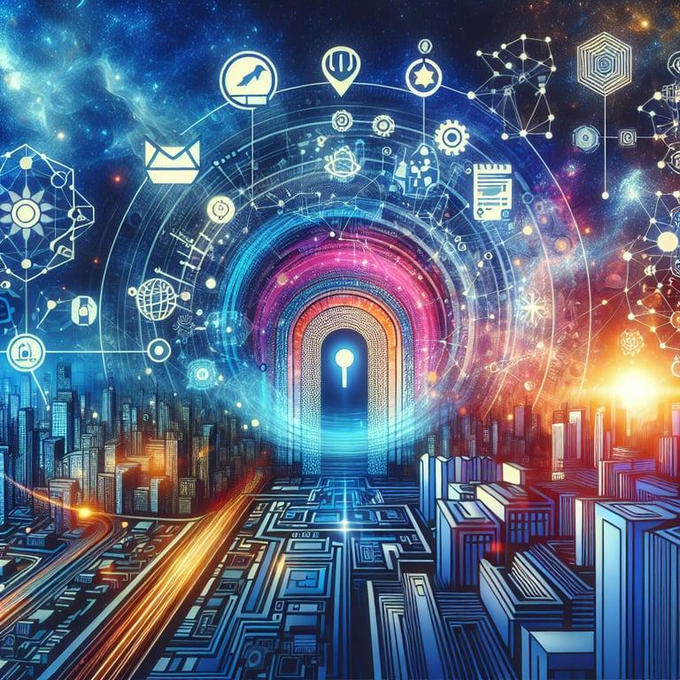 Banner for OpenAI's 'Stargate' Project: A $500 Billion AI Infrastructure Launch