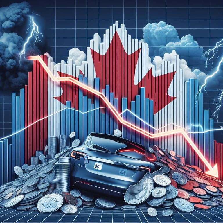 Tesla's Quebec Market Meltdown: Sales Plunge 87% Amidst Tariffs and Controversy