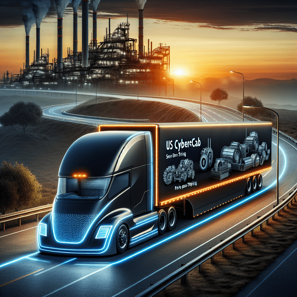 Tesla Revs Up: US CyberCab Semi Parts Shipping Resumes