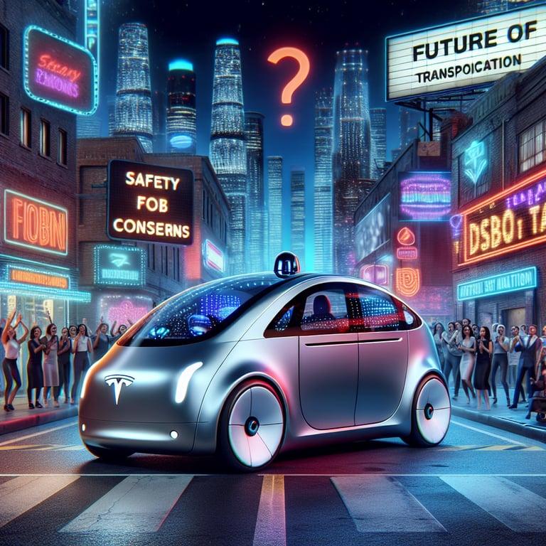 Banner for Tesla's First Robotaxi Intervention: A Glimpse into the Future or a Safety Alarm?