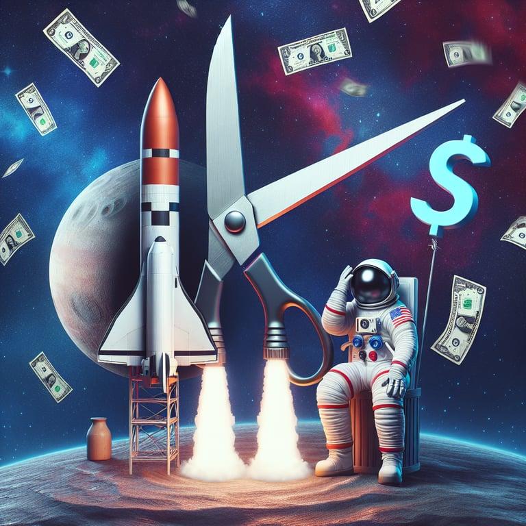 Banner for Trump's Space Shake-Up: Proposed 25% Budget Cuts and New NASA Chief Raise Eyebrows