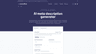 Meta description generator