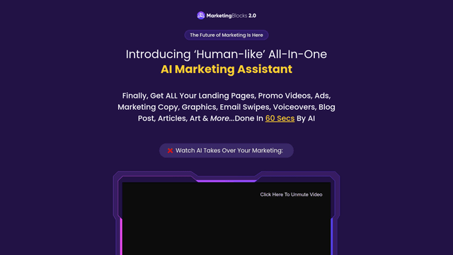 Thumbnail image for MarketingBlocks AI
